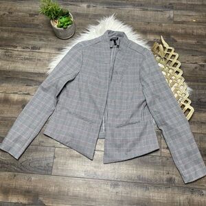 Torrid Plaid Open Front Blazer